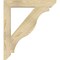 Ekena Millwork Funston Slat Rough Sawn Bracket, Douglas Fir, 4"W x 30"D x 34"H BKT04X30X34FST06RDF - alternate 2